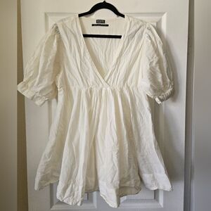 Ecote Off-White Minidress, S